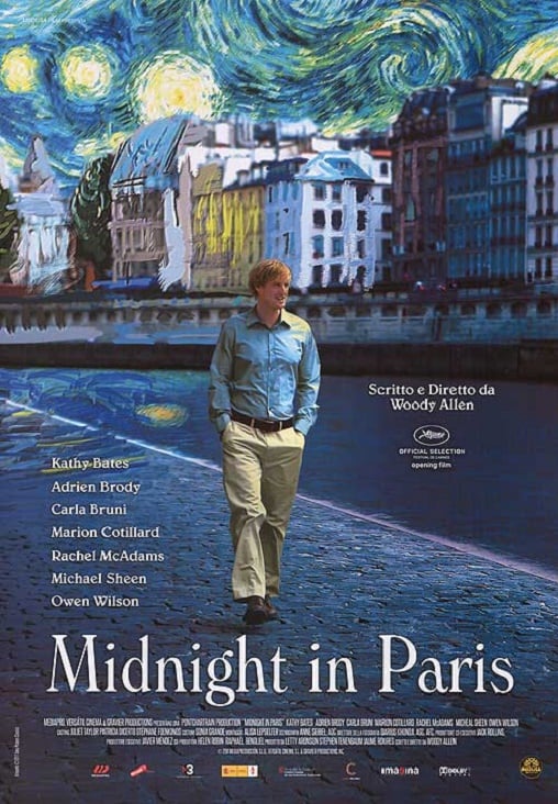 ดูหนังออนไลน์ฟรี Midnight in Paris (2011) คืนบ่มรักที่ปารีส